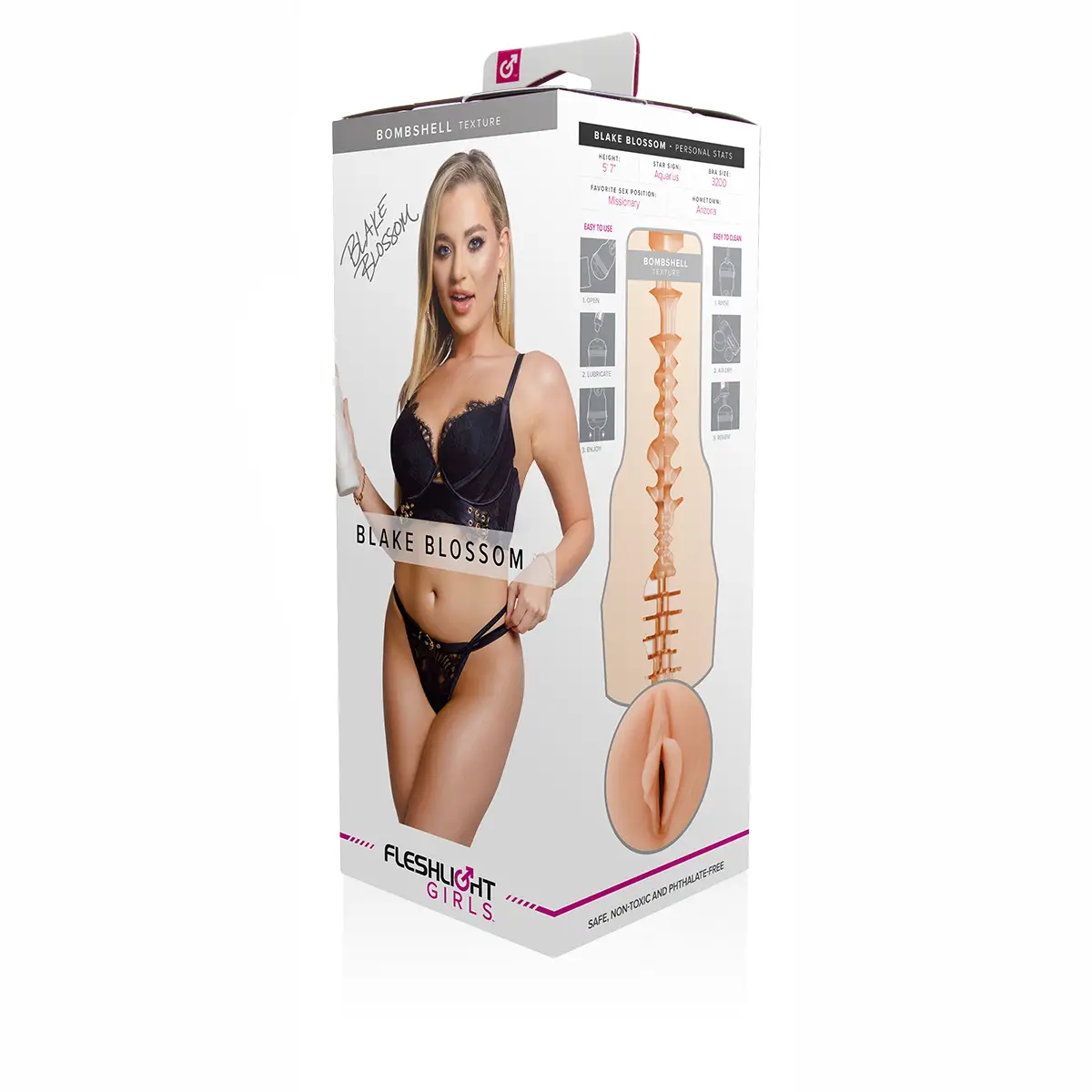 Fleshlight Blake Blossom Bombshell packaging 1