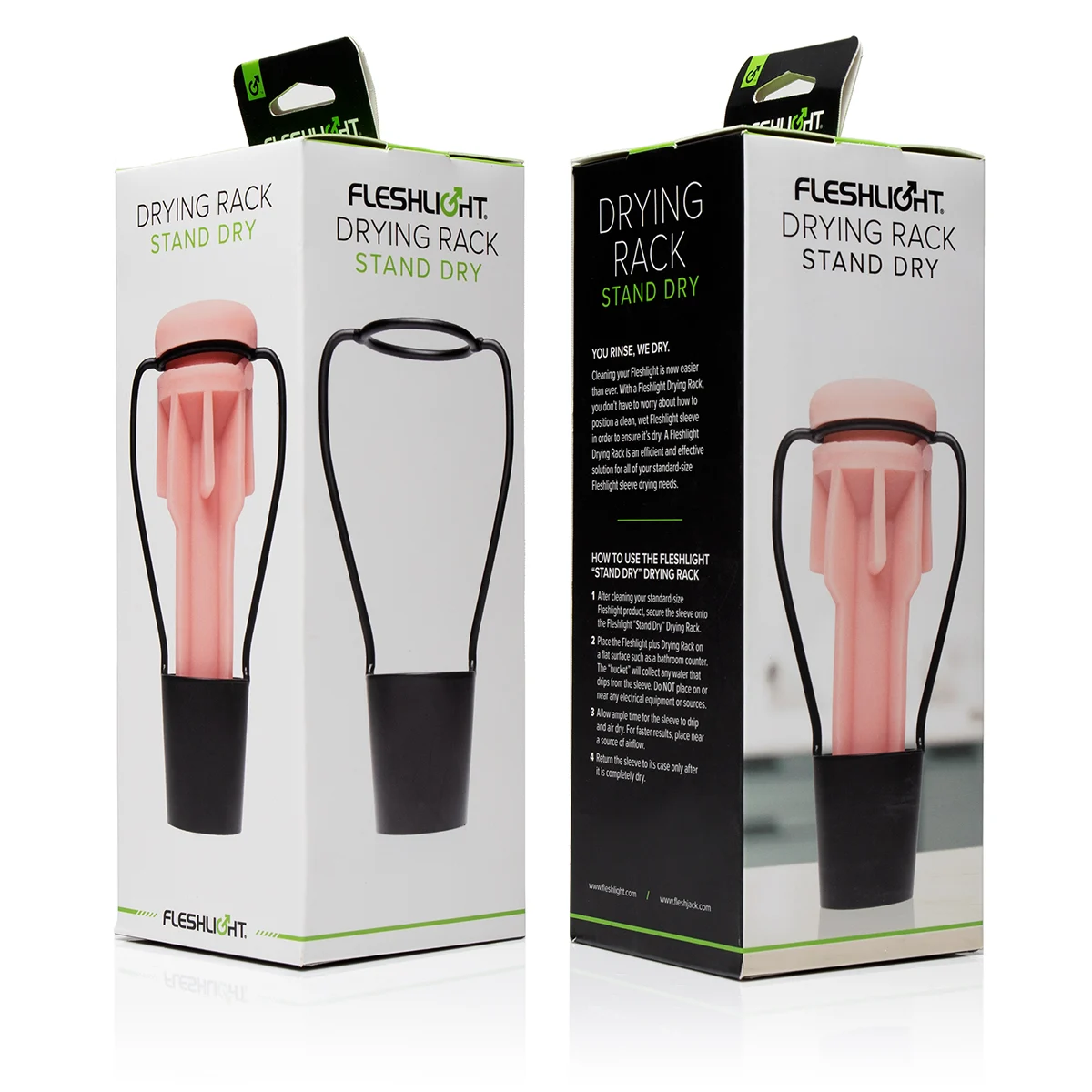 Fleshlight support de Sechage Vertical packaging