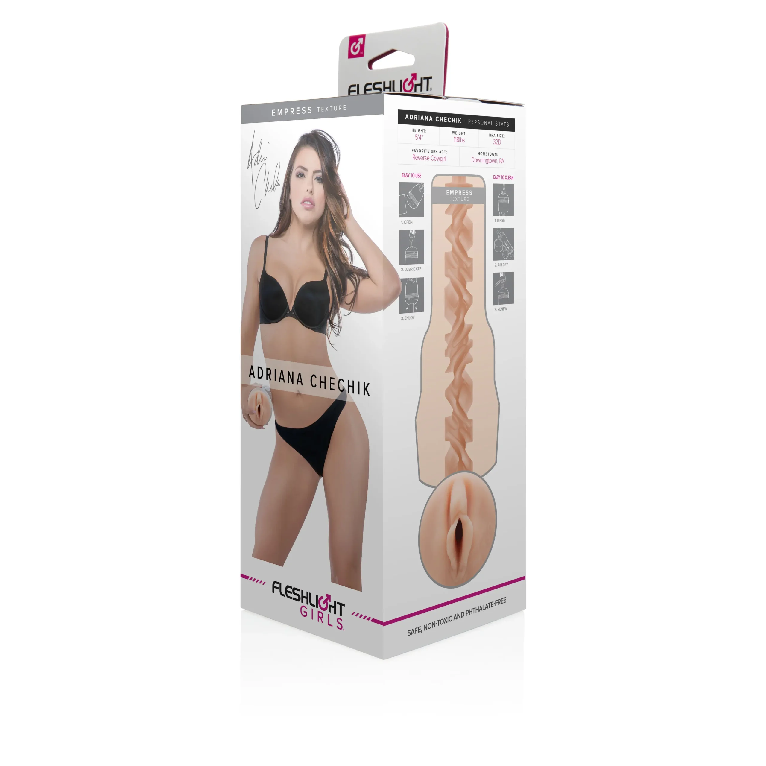 Vaginette Fleshlight Adriana Chechik Empress packaging
