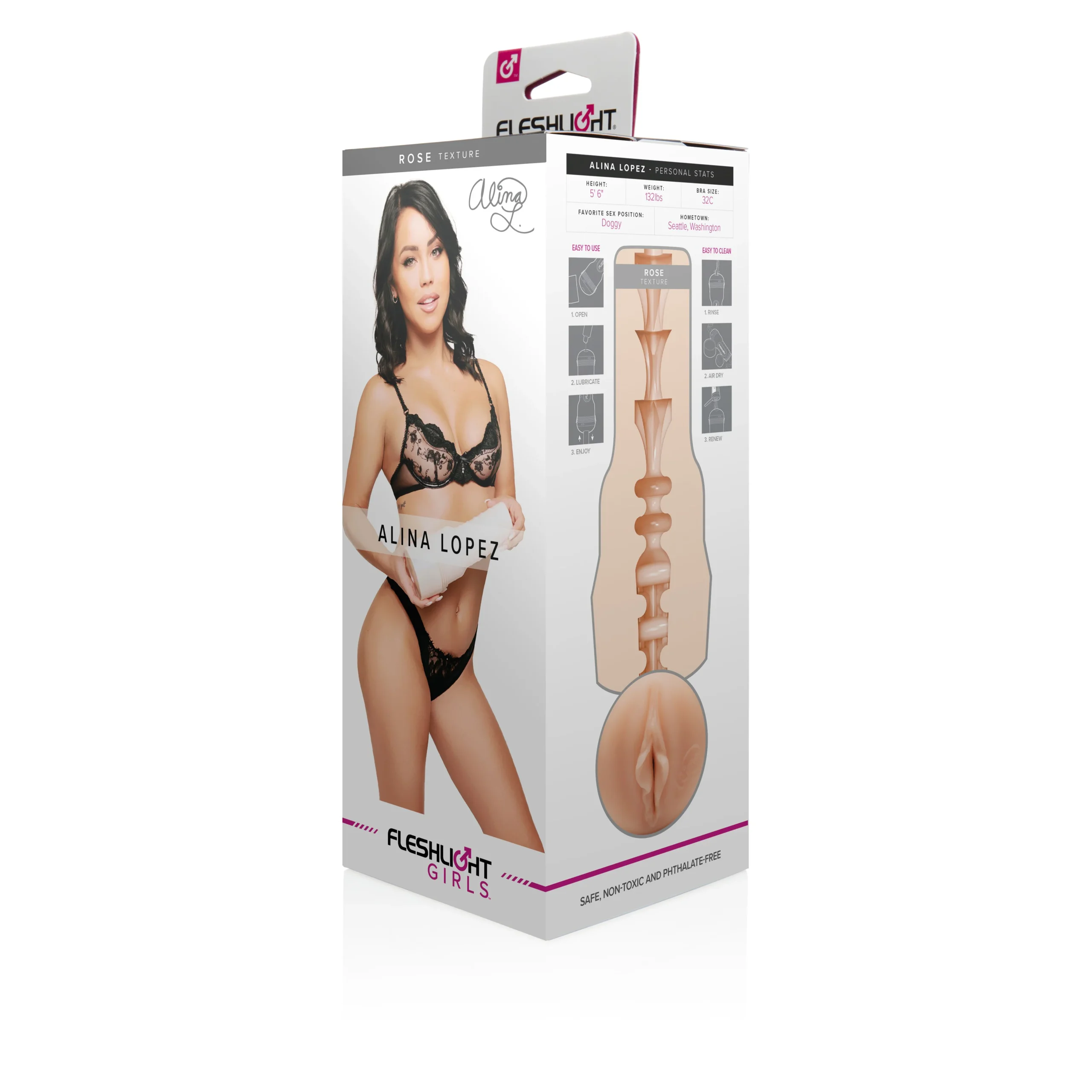 Vaginette Fleshlight Alina Lopez Rose packaging