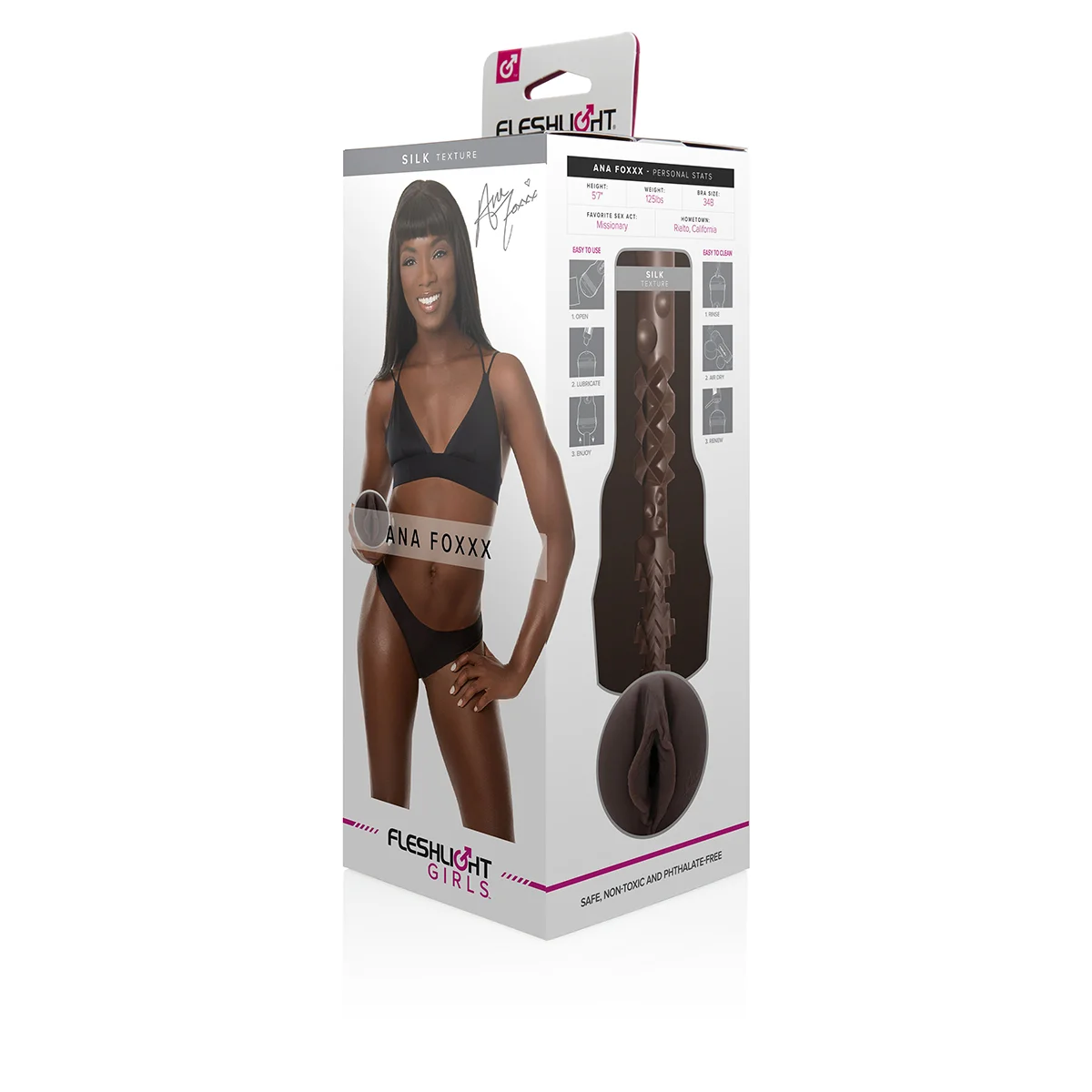 Vaginette Fleshlight Ana Foxxx Silk packaging