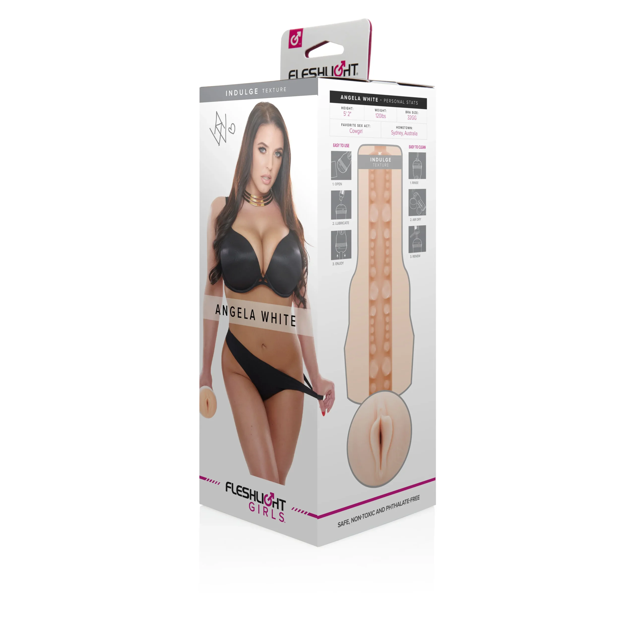 Vaginette Fleshlight Angela White Indulge packaging