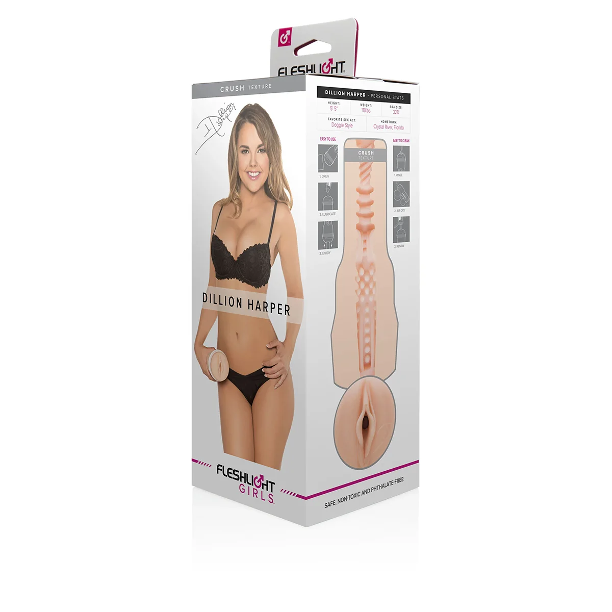 Vaginette Fleshlight Dillion Harper Crush packaging