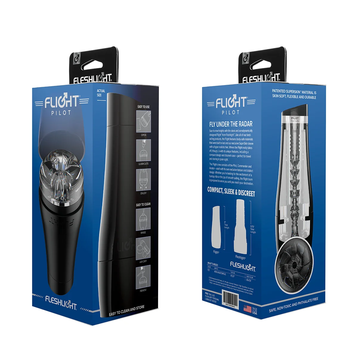 Vaginette Fleshlight Flight Pilot packaging