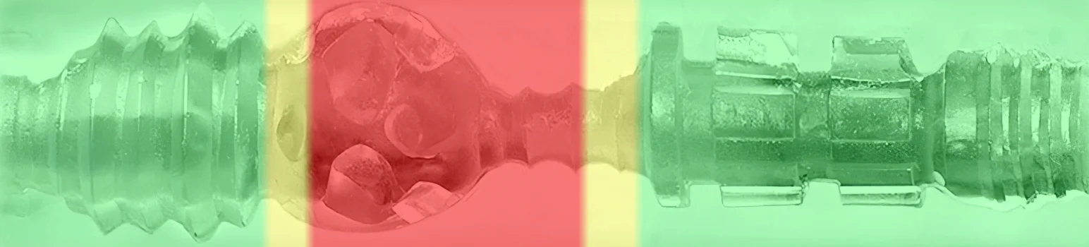 Vaginette Fleshlight Ice crystal heatmap