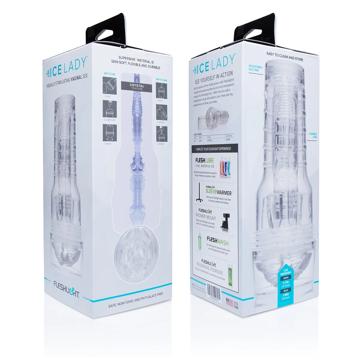 Vaginette Fleshlight Ice crystal packaging