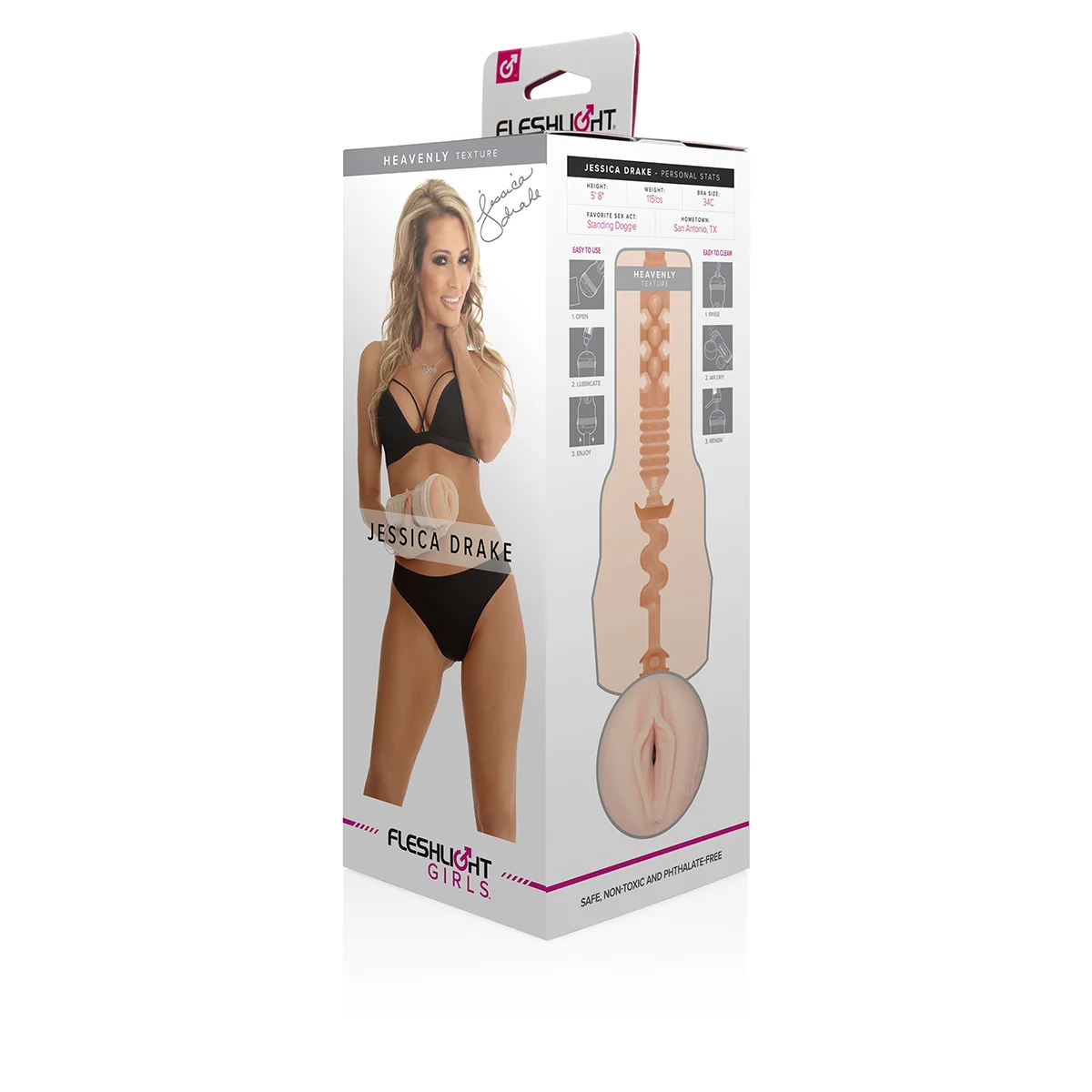 Vaginette Fleshlight Jessica Drake Heavenly Packaging