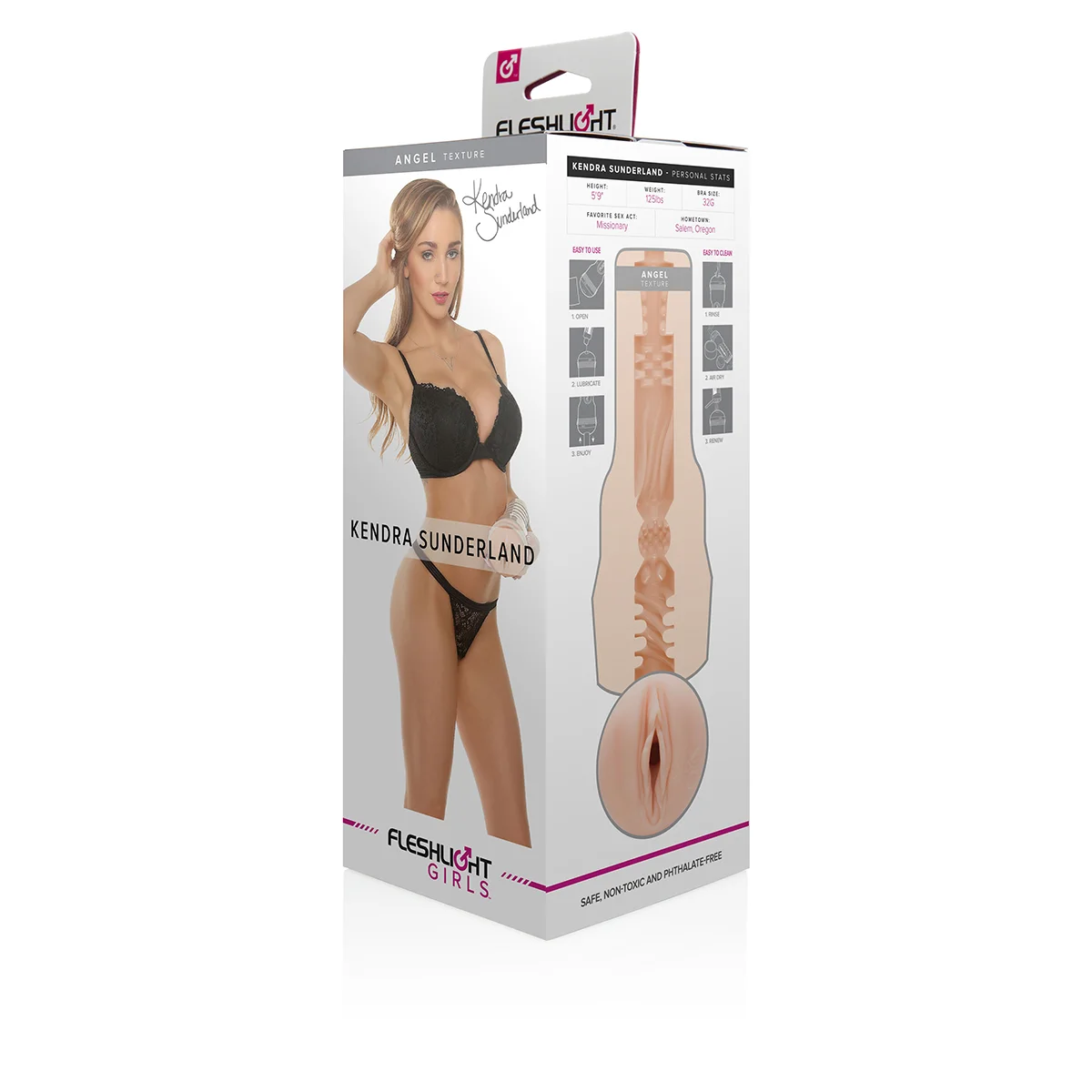 Vaginette Fleshlight Kendra Sunderland Angel packaging