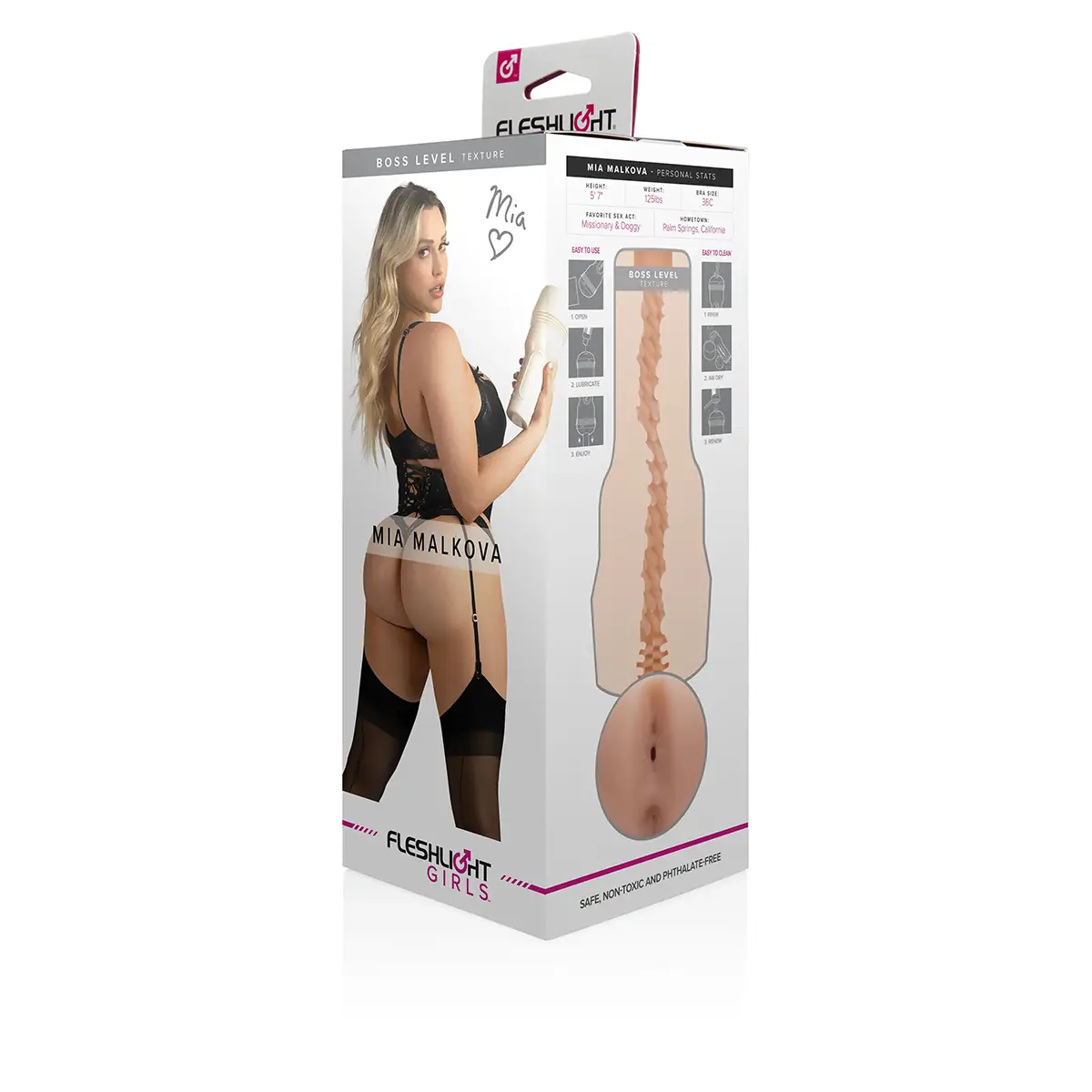 Vaginette Fleshlight Mia Malkova boss level packaging