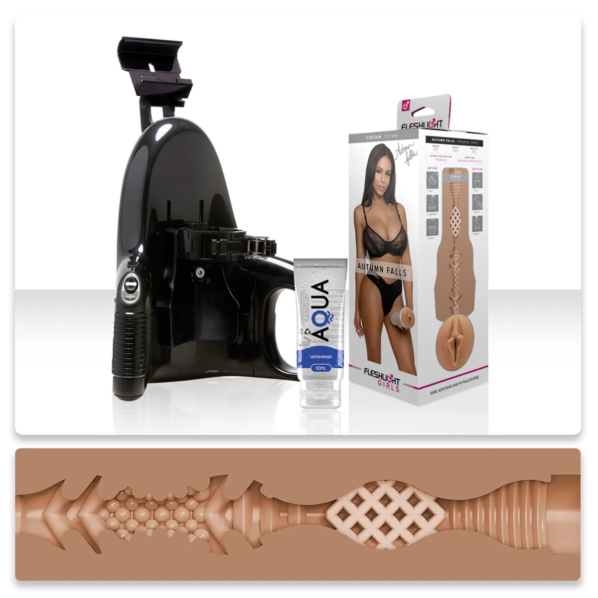 Vaginette electrique fleshlight Autumn Falls Cream