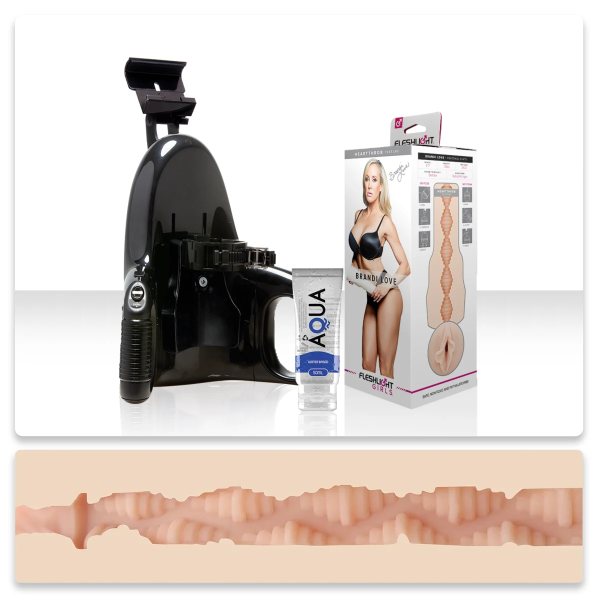 Vaginette electrique fleshlight Brandi Love Heartthrob
