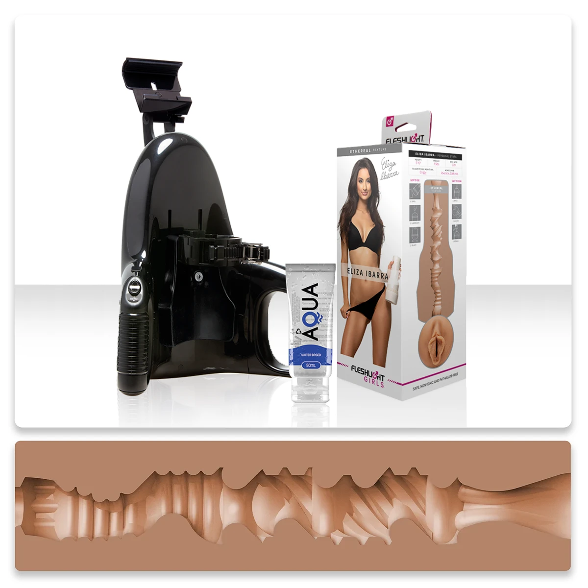 Vaginette electrique fleshlight Eliza Ibarra Ethereal