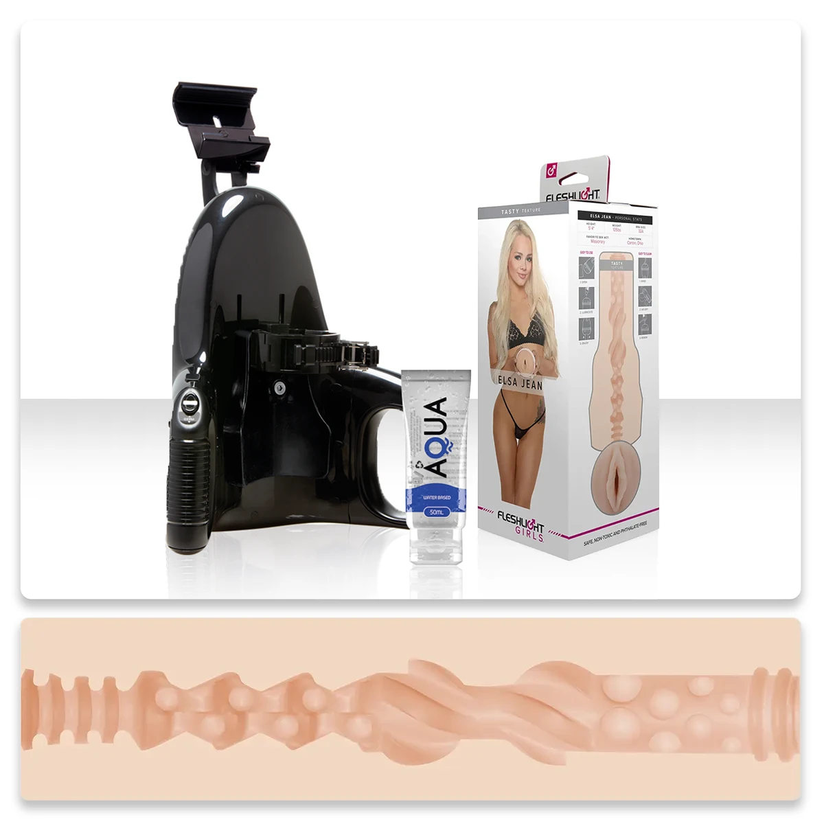 Vaginette electrique fleshlight Elsa Jean Tasty