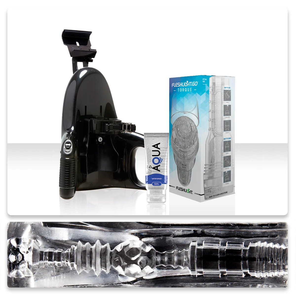 Vaginette electrique fleshlight Go Torque