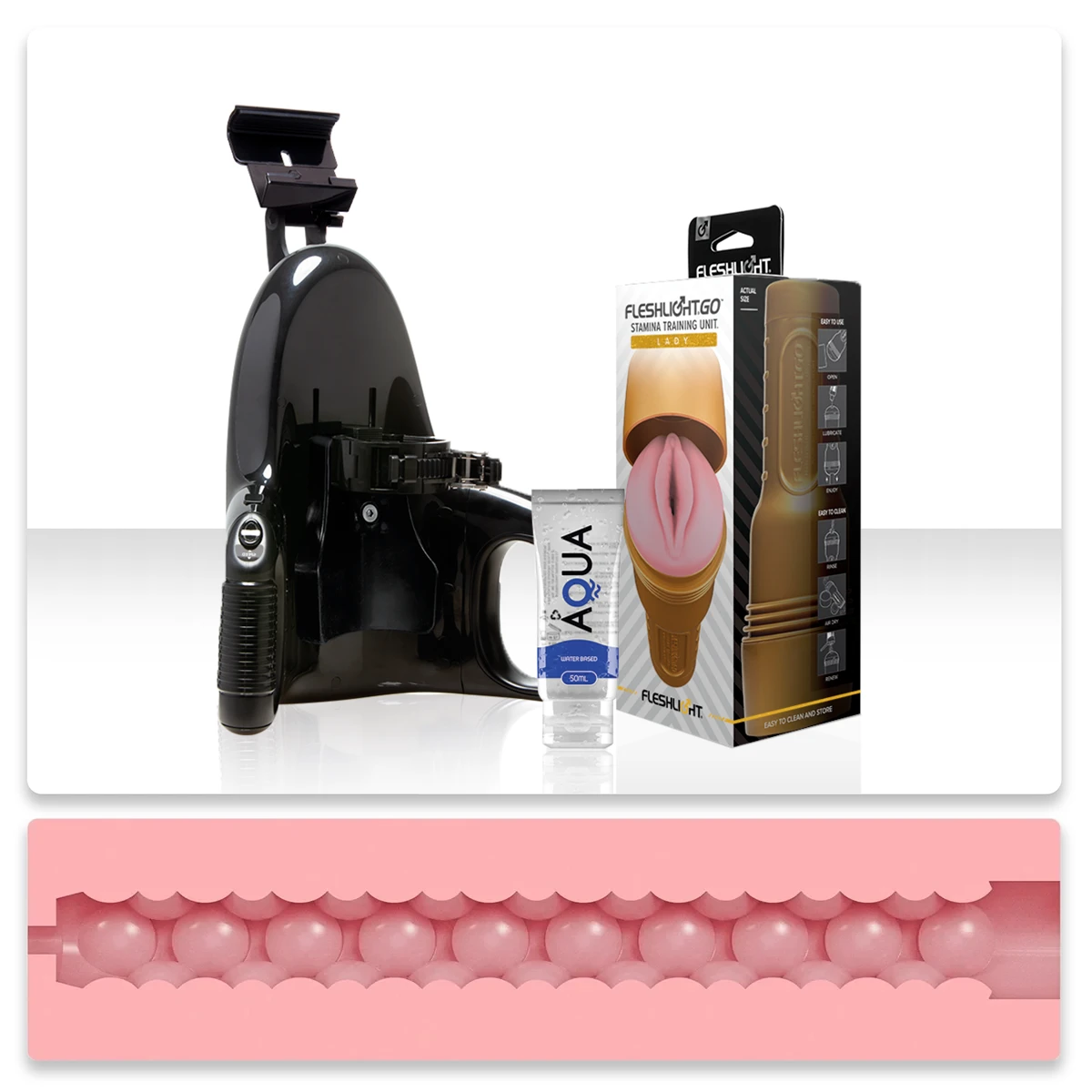 Vaginette electrique fleshlight Stamina Go