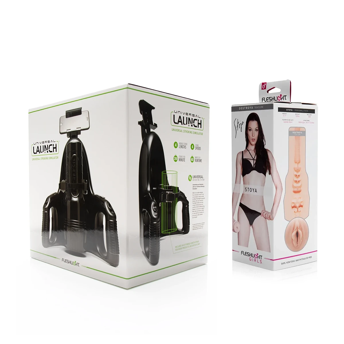 Vaginette electrique fleshlight Stoya Destroya packaging