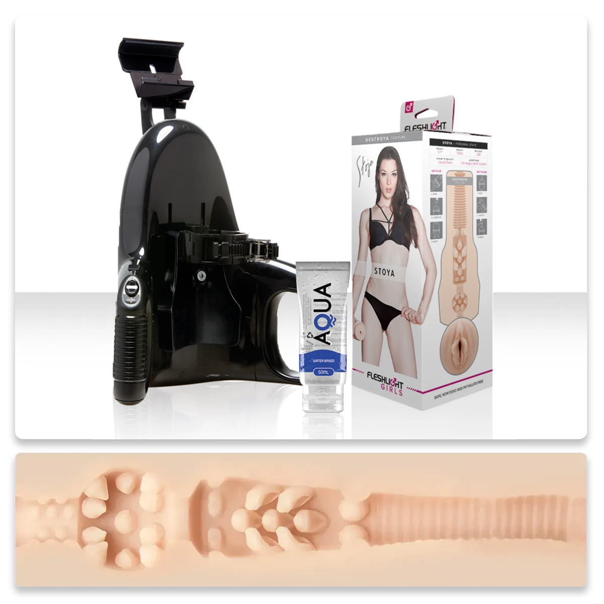 Vaginette electrique fleshlight Stoya Destroya