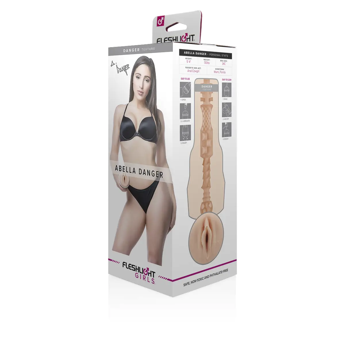 Vaginette fleshlight Abella Danger Danger packaging