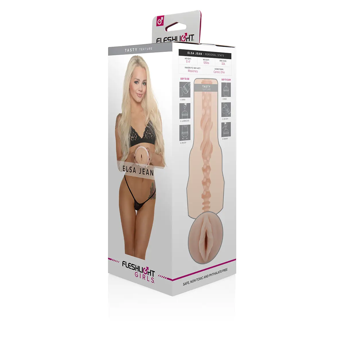 Vaginette fleshlight Elsa Jean Tasty packaging