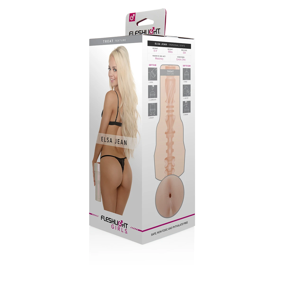 Vaginette fleshlight Elsa Jean Treat packaging
