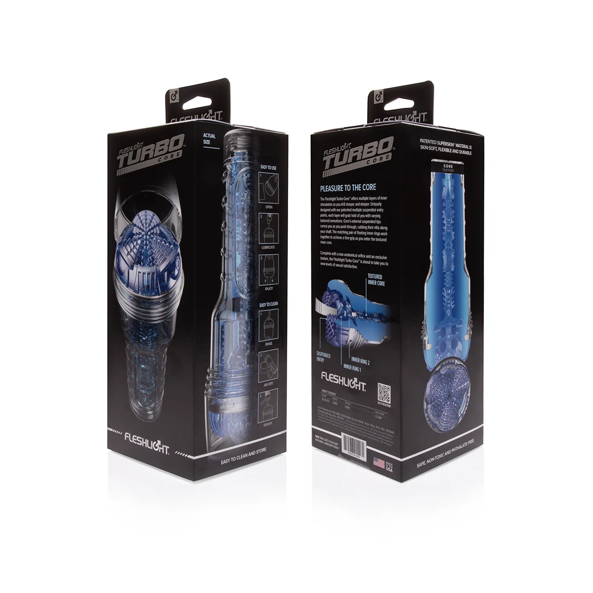 Vaginette fleshlight turbo Core packaging