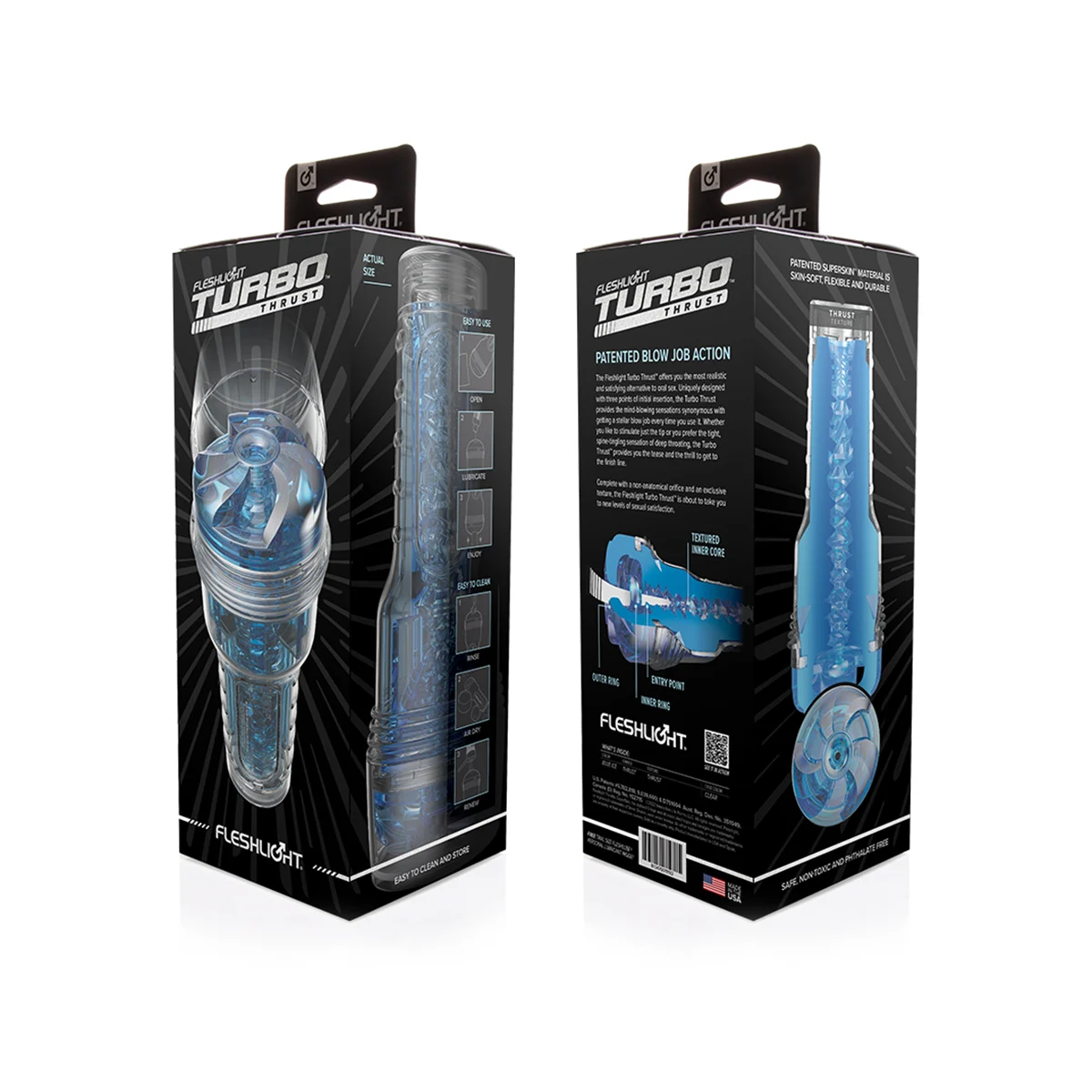 Vaginette fleshlight turbo Thrust packaging