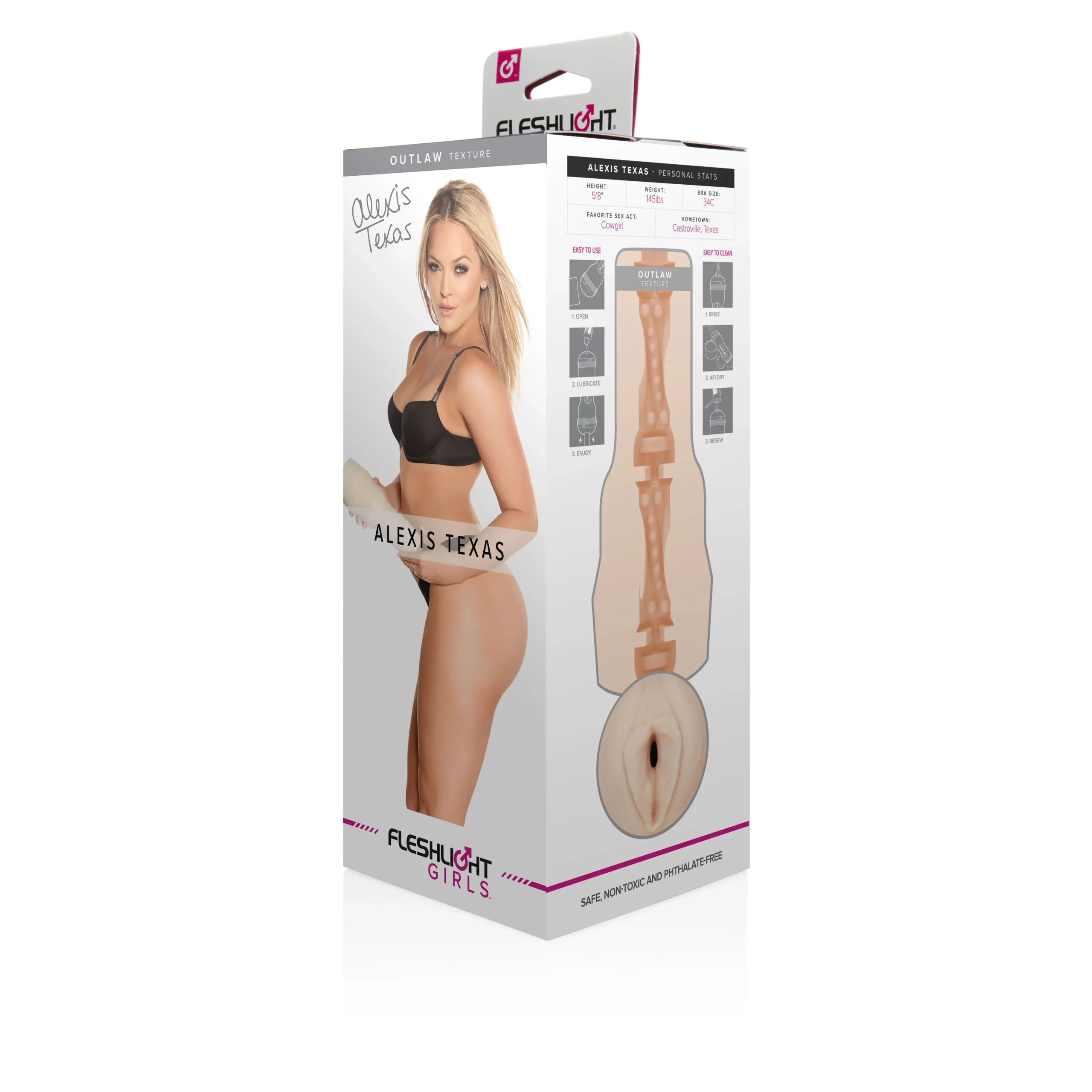 vaginette fleshlight Alexis Texas Outlaw Packaging