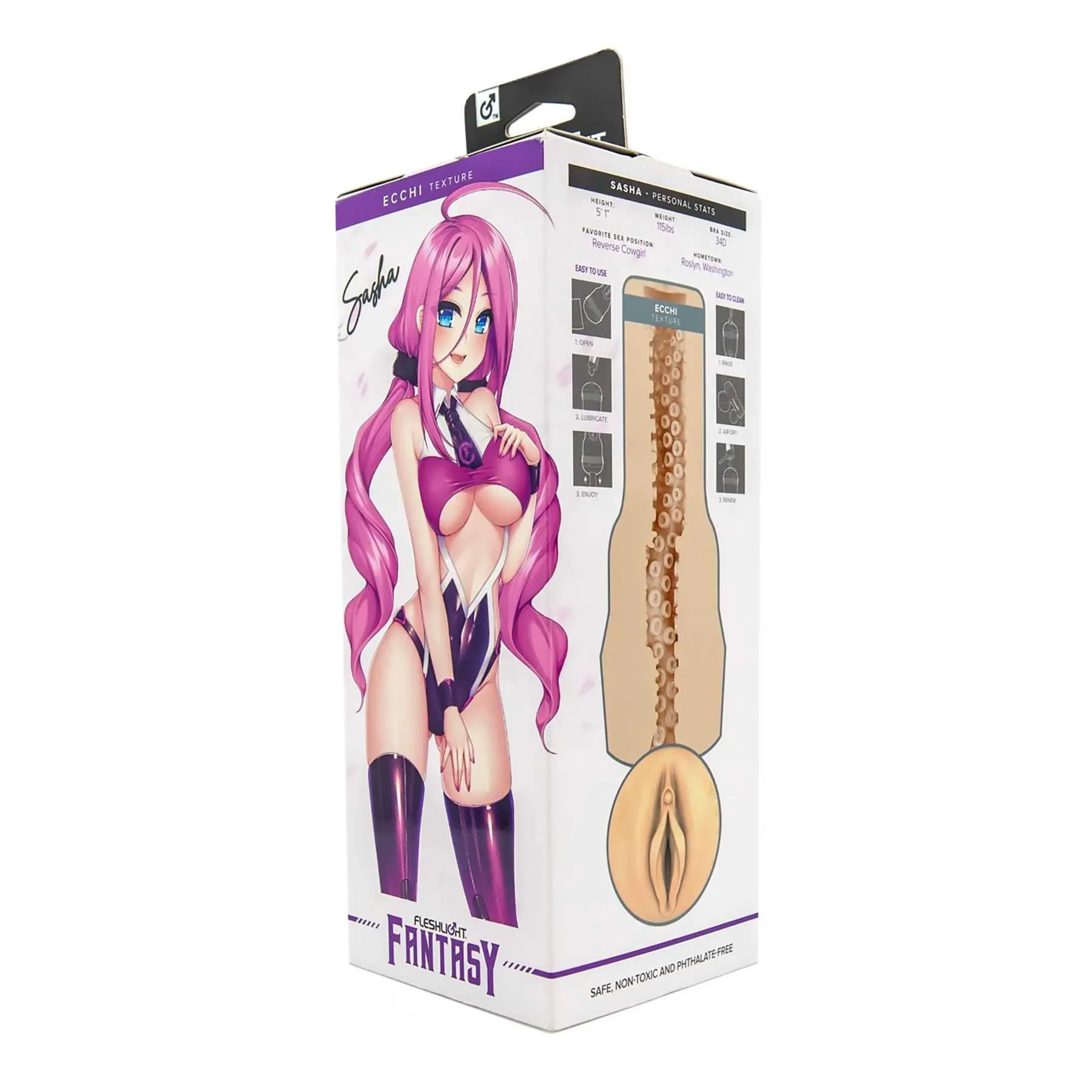 vaginette fleshlight fantasy sacha nakamoto ecchi packaging