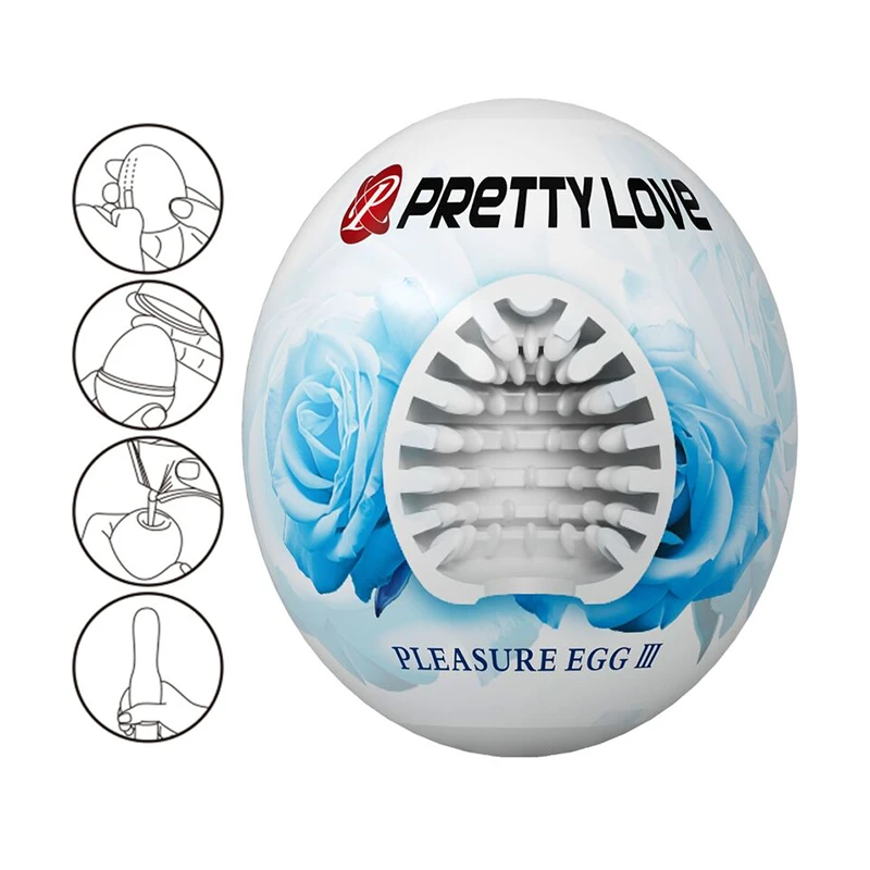 Œuf Masturbateur blanc Pretty Love