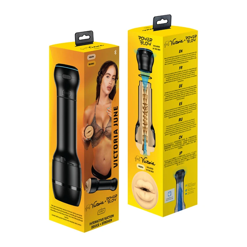 Vaginette Powerblow Kiiroo–Victoria June packaging